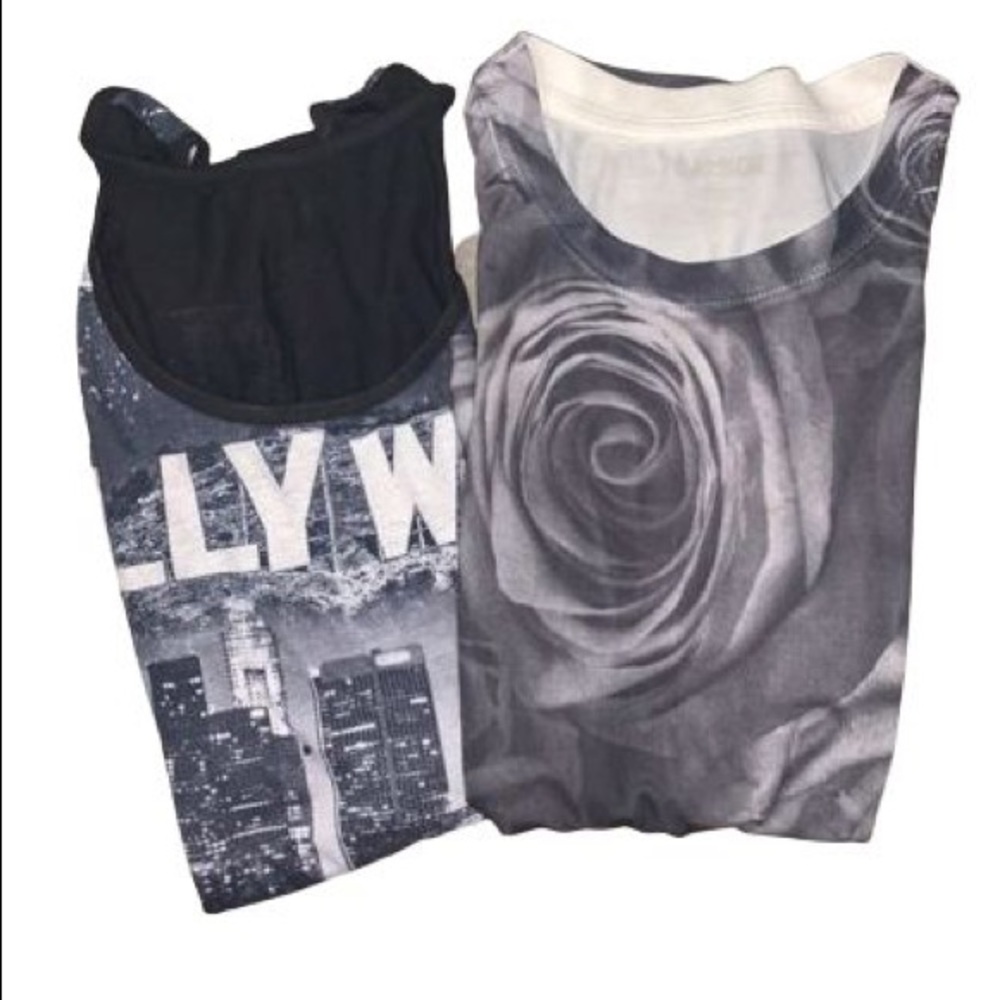 💪🏽 gently worn young men’s  shirt & tank bundle.